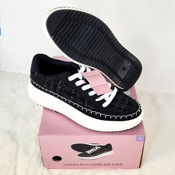 Serra Ladies Platform Sneakers, Size 9, NWT in Original Retail box - Picture 6 of 17